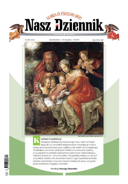 Nasz Dziennik z dnia 24.12.2014 wydanie PDF