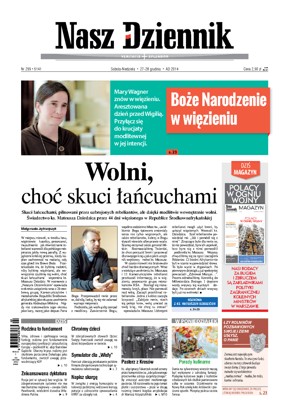 Nasz Dziennik z dnia 27.12.2014 wydanie PDF