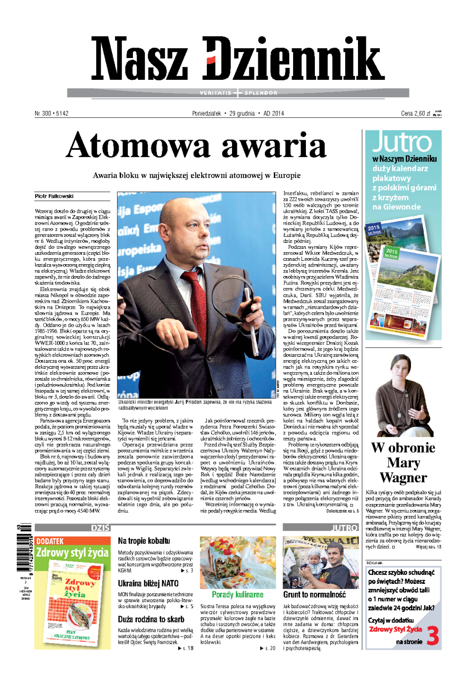 Nasz Dziennik z dnia 29.12.2014 wydanie PDF