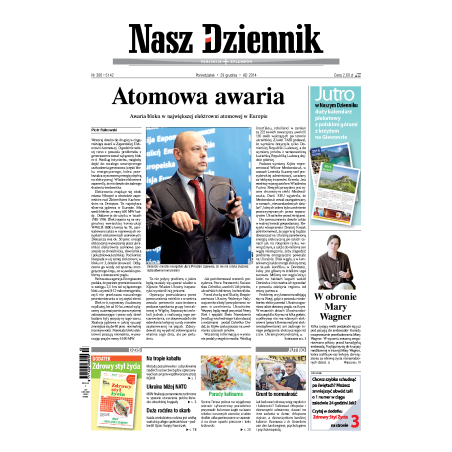 Nasz Dziennik z dnia 29.12.2014 wydanie PDF