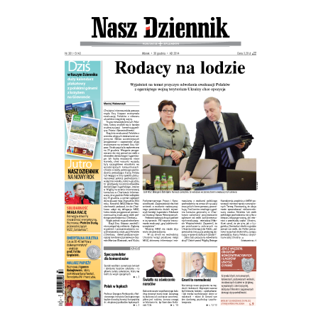 Nasz Dziennik z dnia 30.12.2014 wydanie PDF