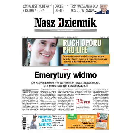 Nasz Dziennik z dnia 03.01.2015 wydanie PDF