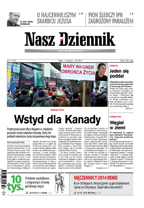 Nasz Dziennik z dnia 09.01.2015 wydanie PDF