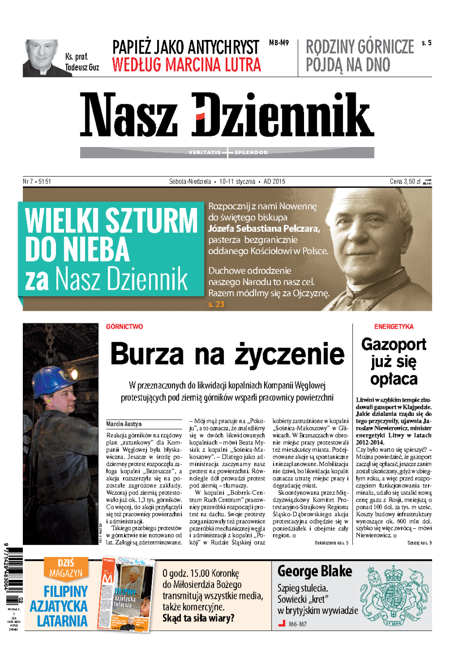 Nasz Dziennik z dnia 10.01.2015 wydanie PDF