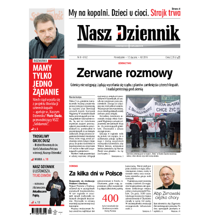Nasz Dziennik z dnia 12.01.2015 wydanie PDF