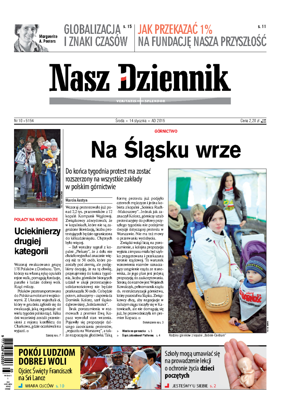 Nasz Dziennik z dnia 14.01.2015 wydanie PDF