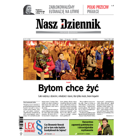 Nasz Dziennik z dnia 16.01.2015 wydanie PDF