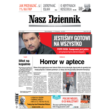 Nasz Dziennik z dnia 17.01.2015 wydanie PDF