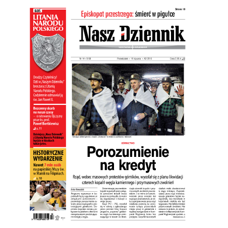 Nasz Dziennik z dnia 19.01.2015 wydanie PDF