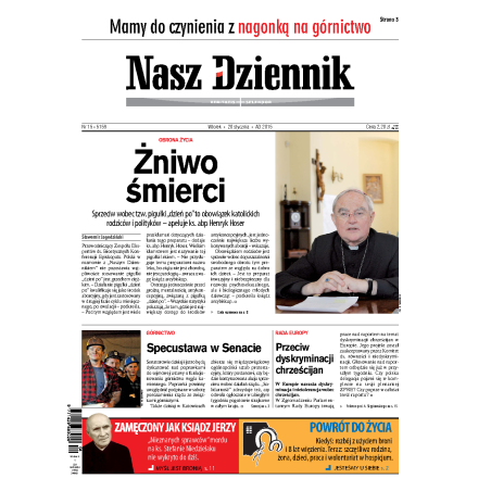 Nasz Dziennik z dnia 20.01.2015 wydanie PDF
