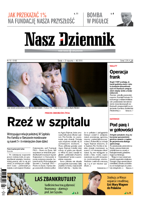 Nasz Dziennik z dnia 21.01.2015 wydanie PDF