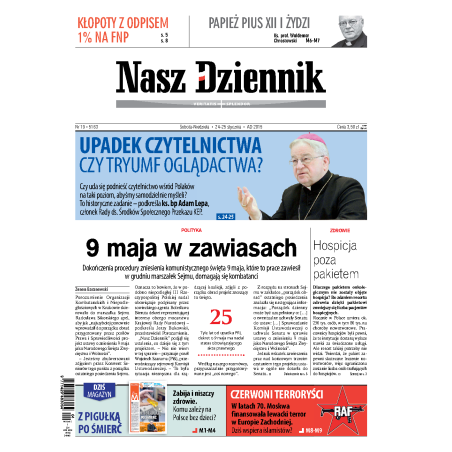 Nasz Dziennik z dnia 24.01.2015 wydanie PDF