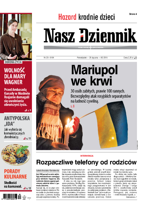 Nasz Dziennik z dnia 26.01.2015 wydanie PDF