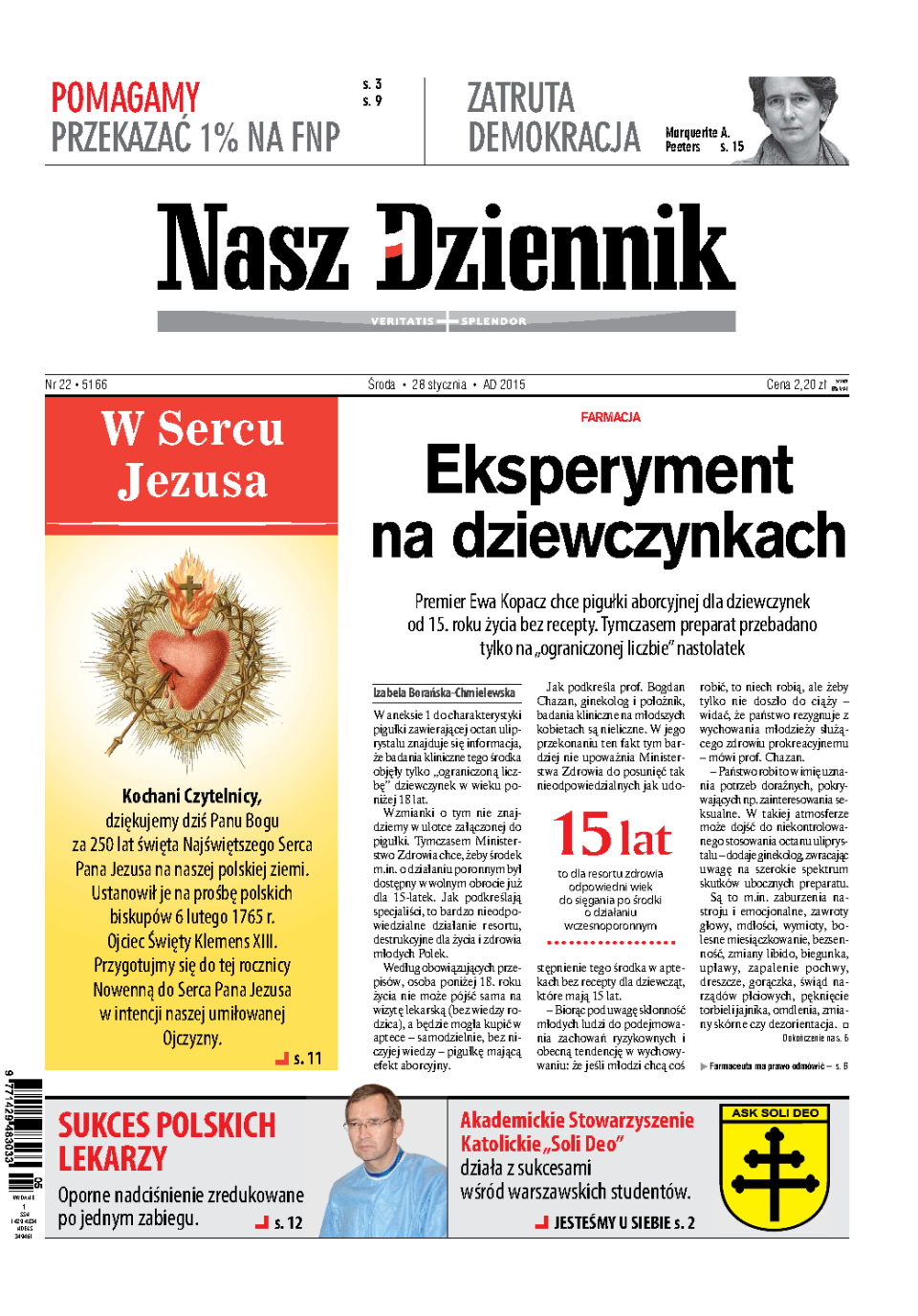Nasz Dziennik z dnia 28.01.2015 wydanie PDF