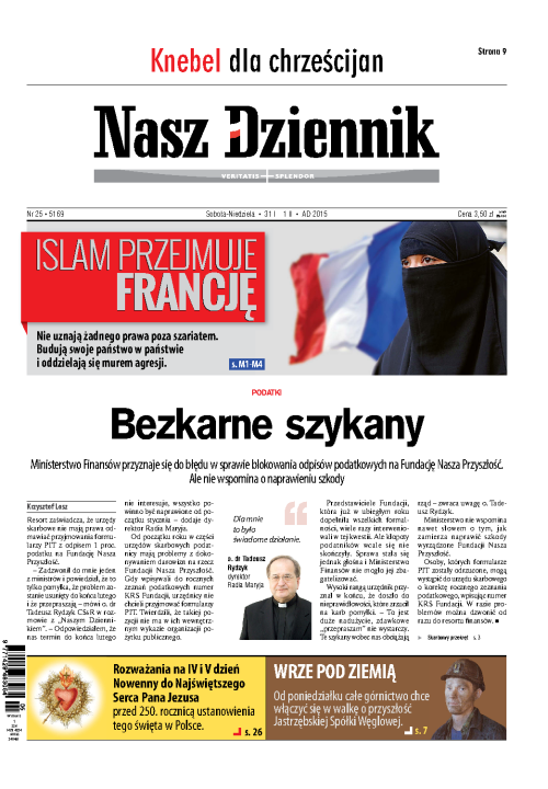 Nasz Dziennik z dnia 31.01.2015 wydanie PDF