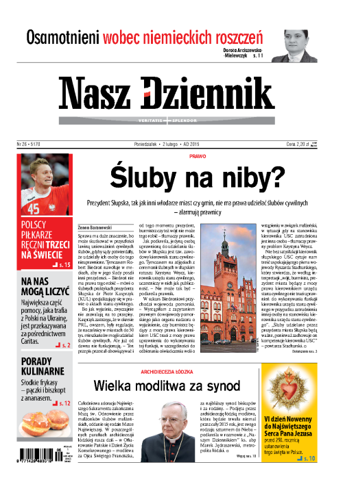 Nasz Dziennik z dnia 02.02.2015 wydanie PDF