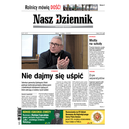 Nasz Dziennik z dnia 03.02.2015 wydanie PDF