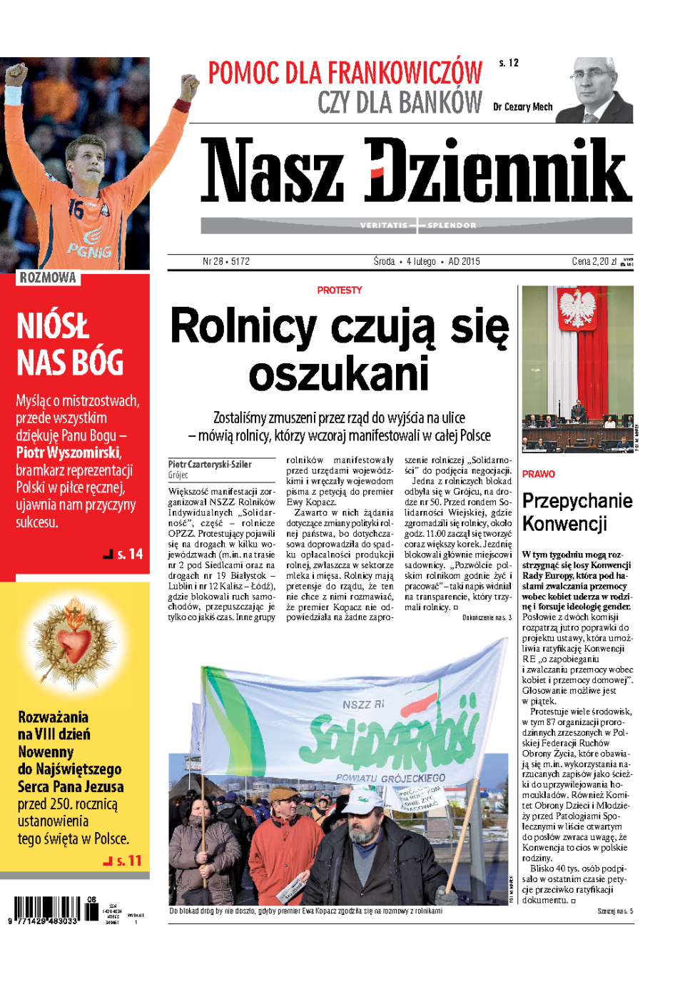 Nasz Dziennik z dnia 04.02.2015 wydanie PDF