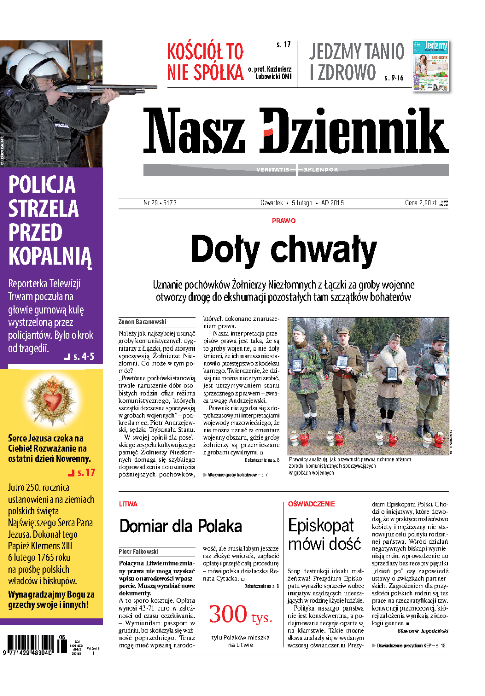 Nasz Dziennik z dnia 05.02.2015 wydanie PDF