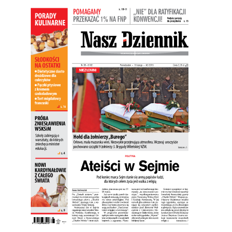 Nasz Dziennik z dnia 16.02.2015 wydanie PDF