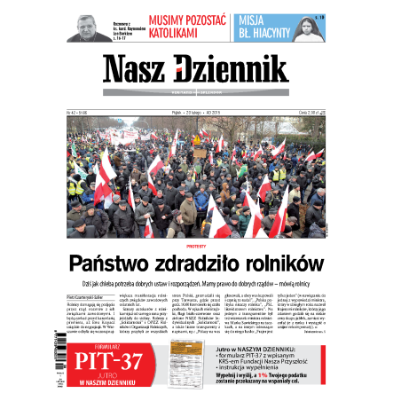 Nasz Dziennik z dnia 20.02.2015 wydanie PDF