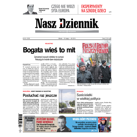 Nasz Dziennik z dnia 24.02.2015 wydanie PDF