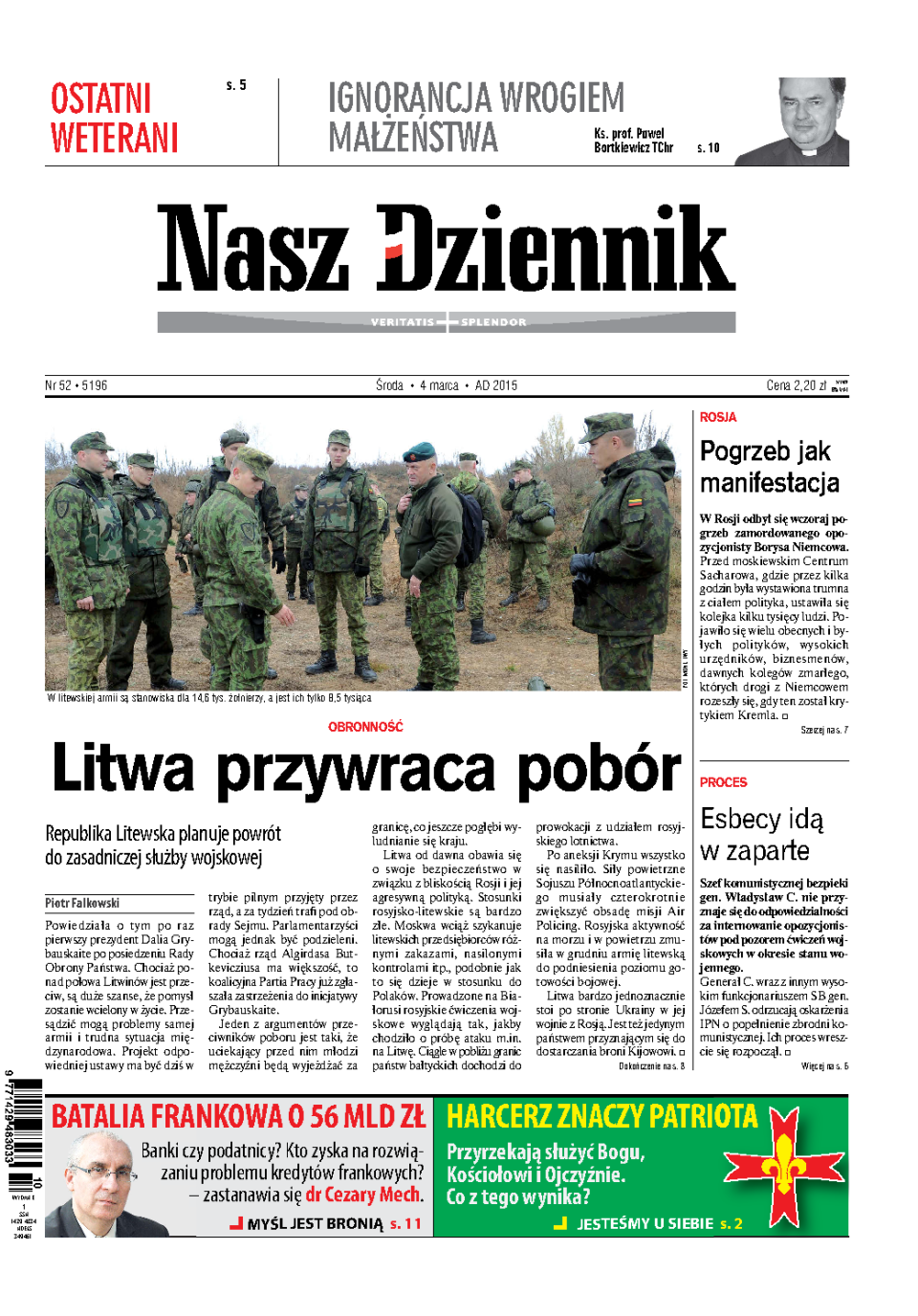 Nasz Dziennik z dnia 04.03.2015 wydanie PDF