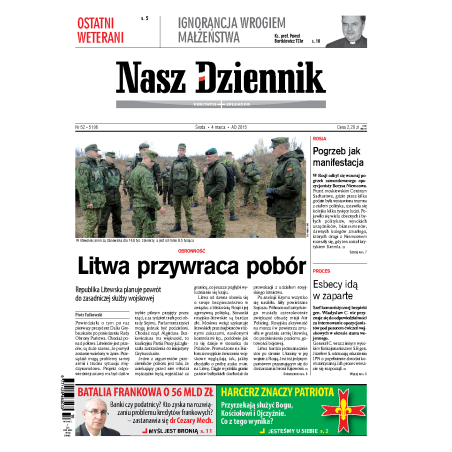 Nasz Dziennik z dnia 04.03.2015 wydanie PDF