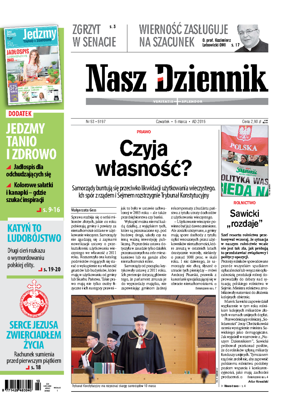 Nasz Dziennik z dnia 05.03.2015 wydanie PDF