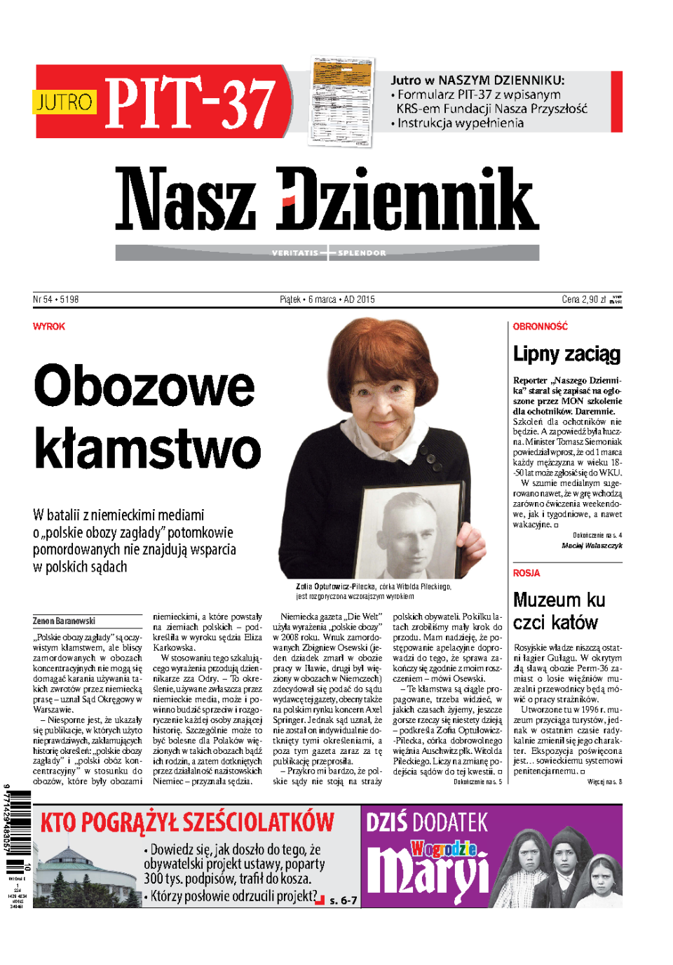 Nasz Dziennik z dnia 06.03.2015 wydanie PDF