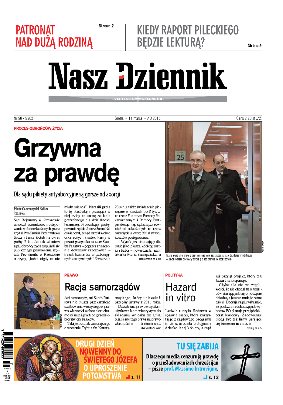 Nasz Dziennik z dnia 11.03.2015 wydanie PDF