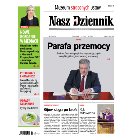 Nasz Dziennik z dnia 16.03.2015 wydanie PDF