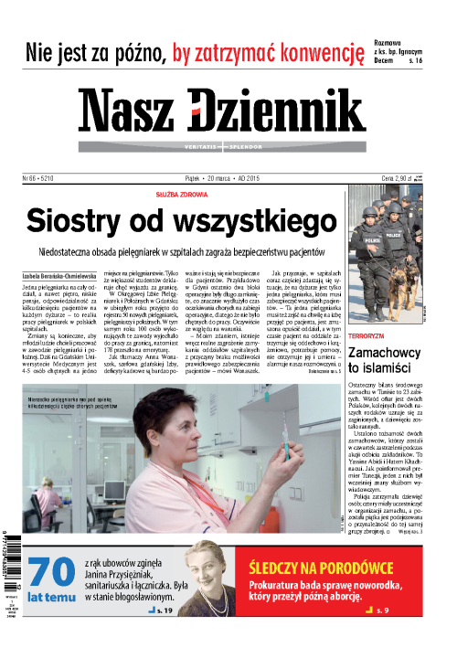 Nasz Dziennik z dnia 20.03.2015 wydanie PDF