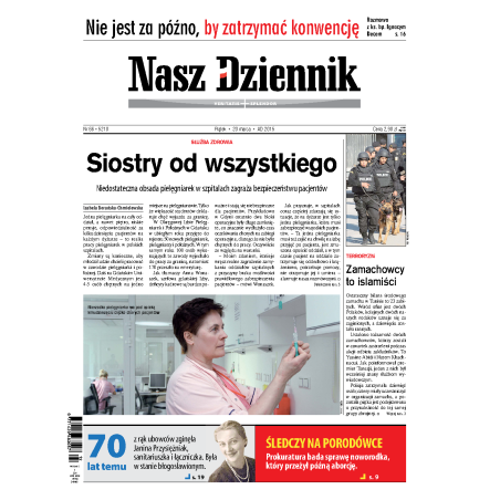 Nasz Dziennik z dnia 20.03.2015 wydanie PDF