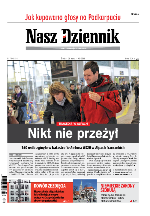 Nasz Dziennik z dnia 25.03.2015 wydanie PDF