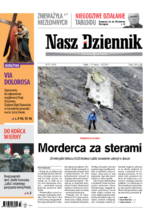 Nasz Dziennik z dnia 27.03.2015 wydanie PDF