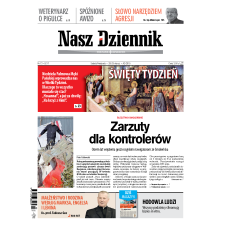 Nasz Dziennik z dnia 28.03.2015 wydanie PDF