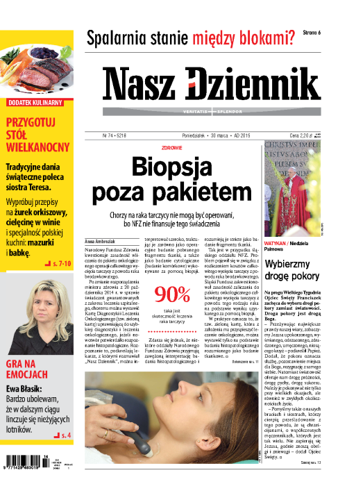 Nasz Dziennik z dnia 30.03.2015 wydanie PDF
