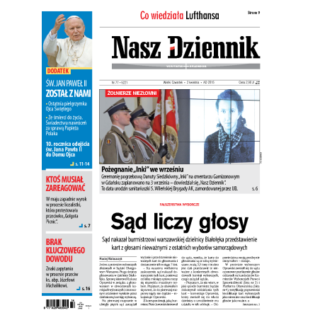 Nasz Dziennik z dnia 02.04.2015 wydanie PDF