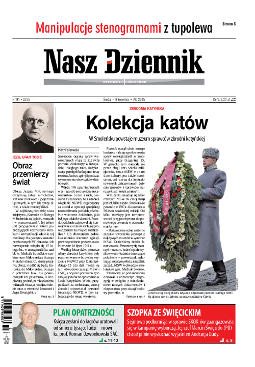 Nasz Dziennik z dnia 08.04.2015 wydanie PDF