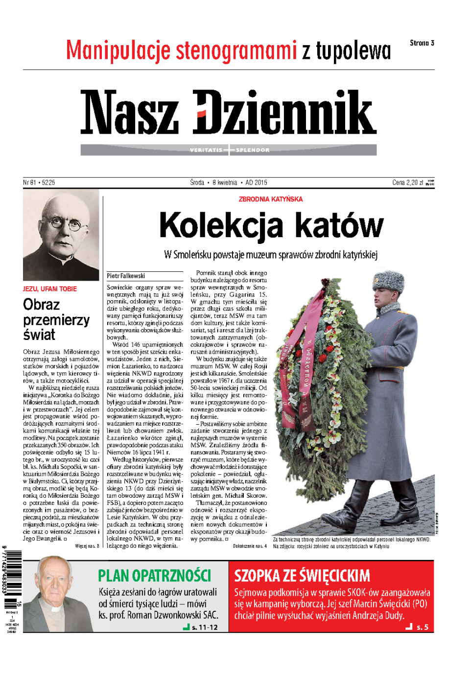 Nasz Dziennik z dnia 08.04.2015 wydanie PDF