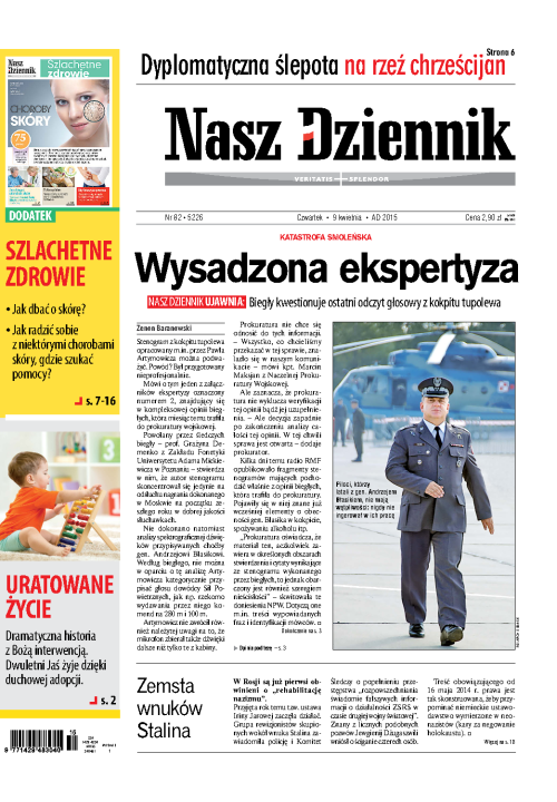 Nasz Dziennik z dnia 09.04.2015 wydanie PDF