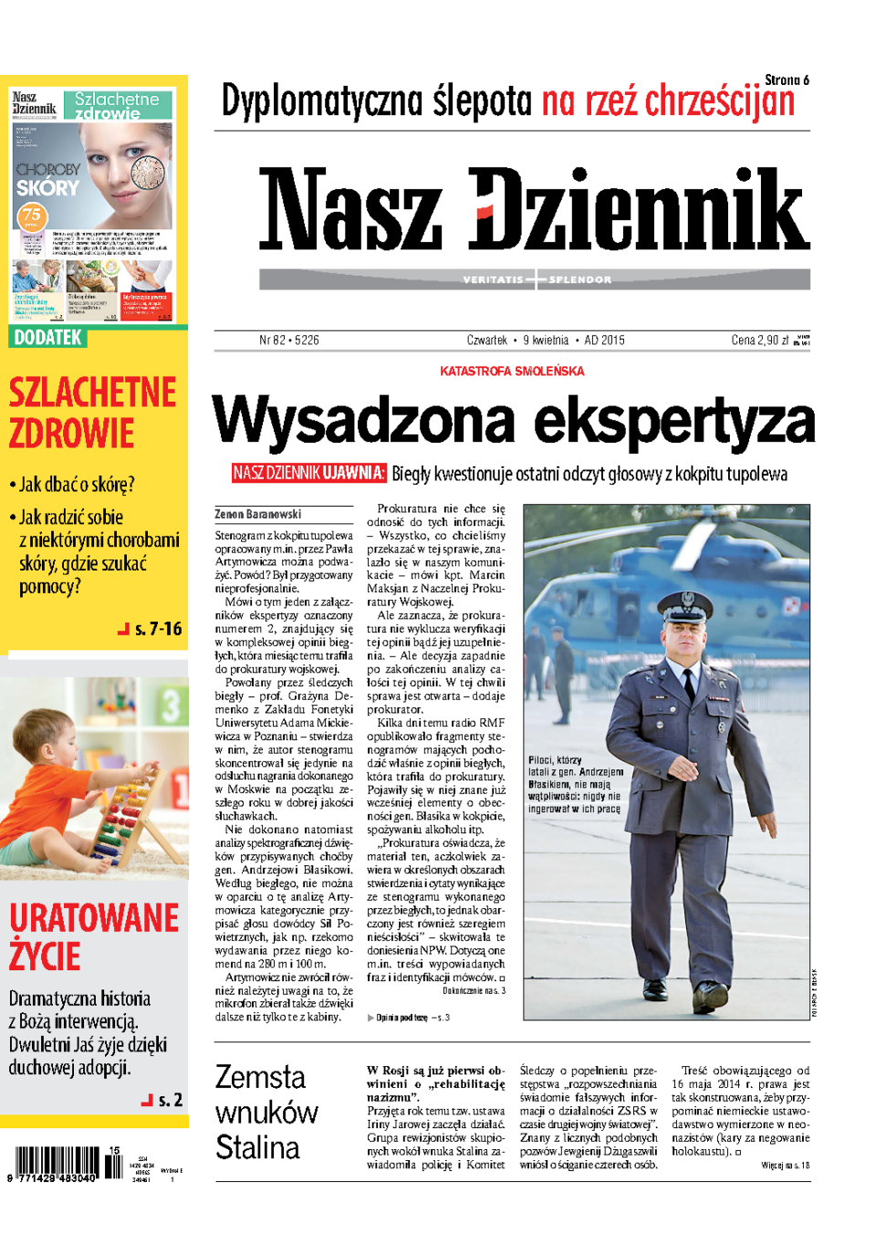 Nasz Dziennik z dnia 09.04.2015 wydanie PDF