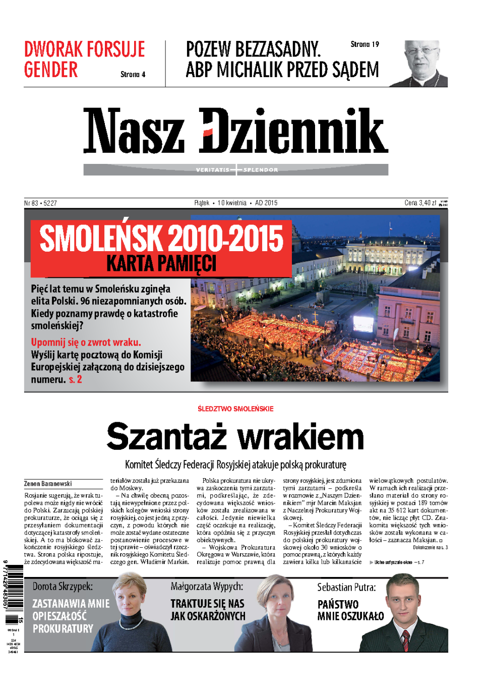 Nasz Dziennik z dnia 10.04.2015 wydanie PDF