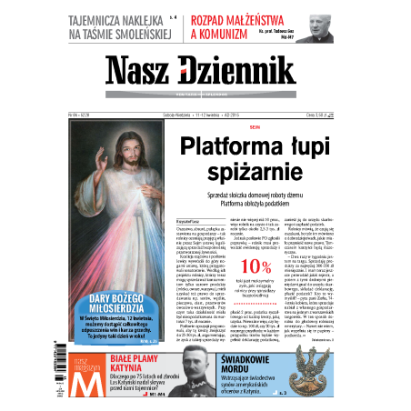 Nasz Dziennik z dnia 11.04.2015 wydanie PDF