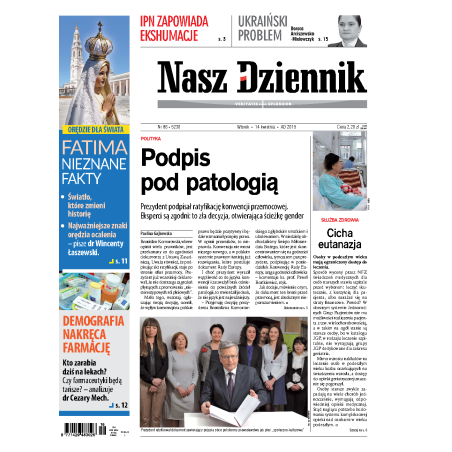 Nasz Dziennik z dnia 14.04.2015 wydanie PDF