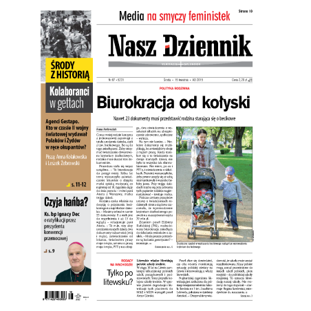 Nasz Dziennik z dnia 15.04.2015 wydanie PDF