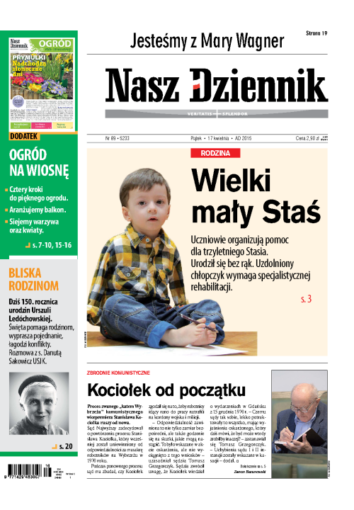 Nasz Dziennik z dnia 17.04.2015 wydanie PDF