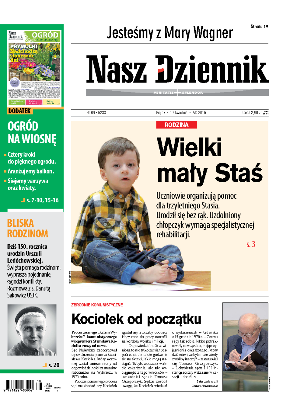Nasz Dziennik z dnia 17.04.2015 wydanie PDF