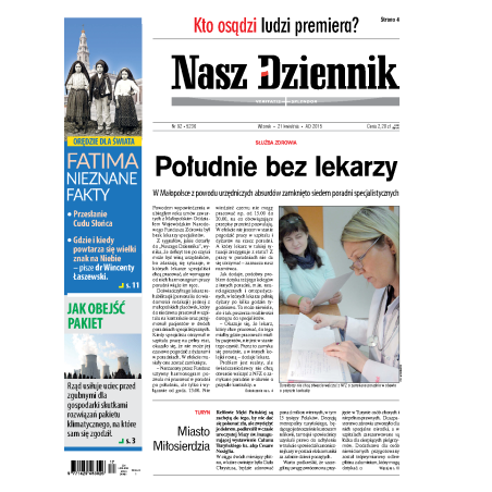 Nasz Dziennik z dnia 21.04.2015 wydanie PDF